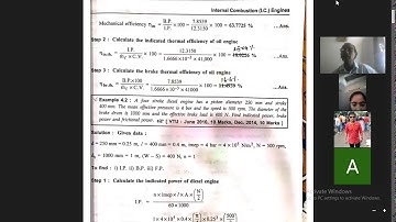 Problems on IC Engine 1