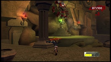 Jak 2: Baron praxis fight, mars tomb