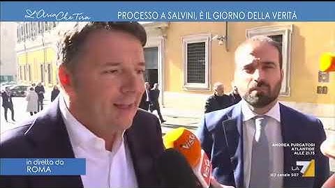 Processo a Salvini, Matteo Renzi cede e rilascia una dichiarazione: "Tecnicamente è uno ...