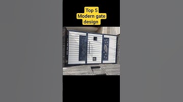 Top 5 modern gate design | latest main gate design 2023 | #gate #design #2023