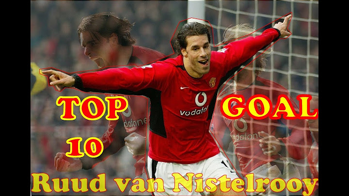 Ruud Van Nistelrooy - The first 10 goals at Manchester United