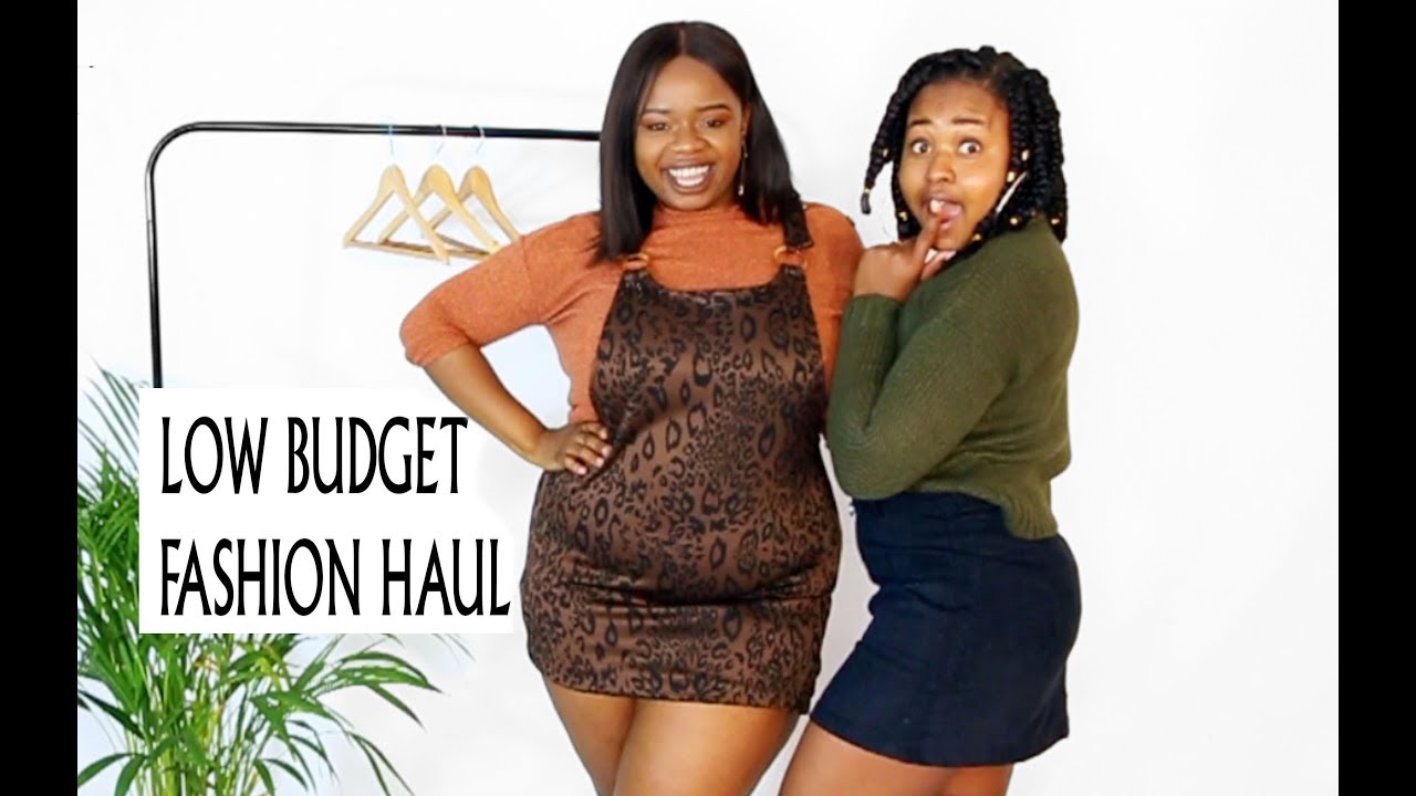 YolzChannel styled by Thickleeyonce; LOW BUDGET FASHION HAUL - YouTube