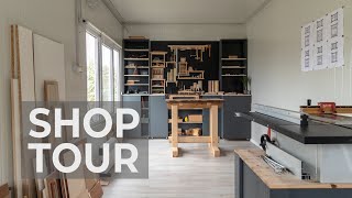 Shop Tour - A Modular Container Workshop by Adrian Preda 72,610 views 3 years ago 6 minutes, 44 seconds