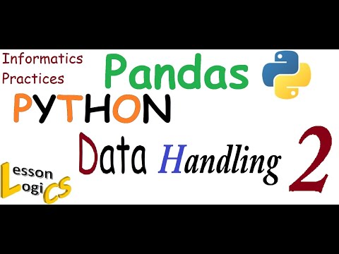 1.4 Descriptive Statistics | Data Handling using Pandas 2 in python - Informatics Practices 12