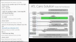 MEA ASC Tech Talk Session November 13th 2012 Arabic NLP Toolkit screenshot 5