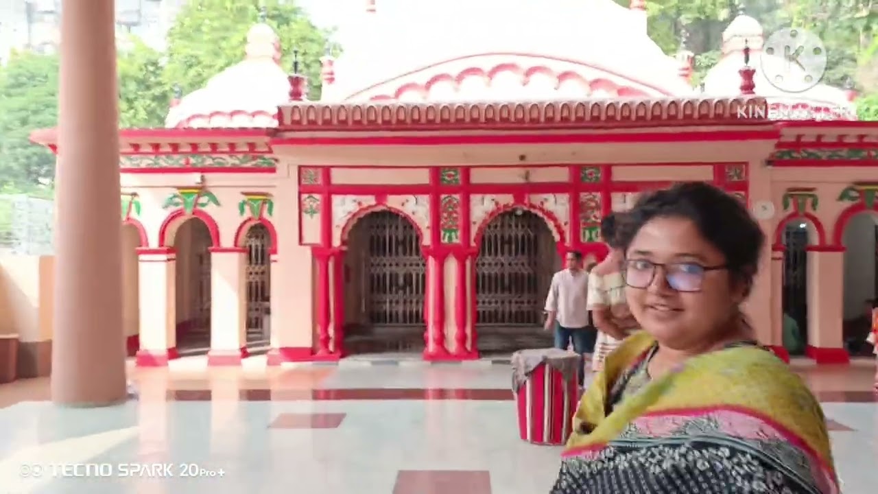 ঢাকেশ্বরী মন্দিরে একদিন # At Dhakewari Temple,  Lalbagh, Dhaka with niece and nephew #14/11/25