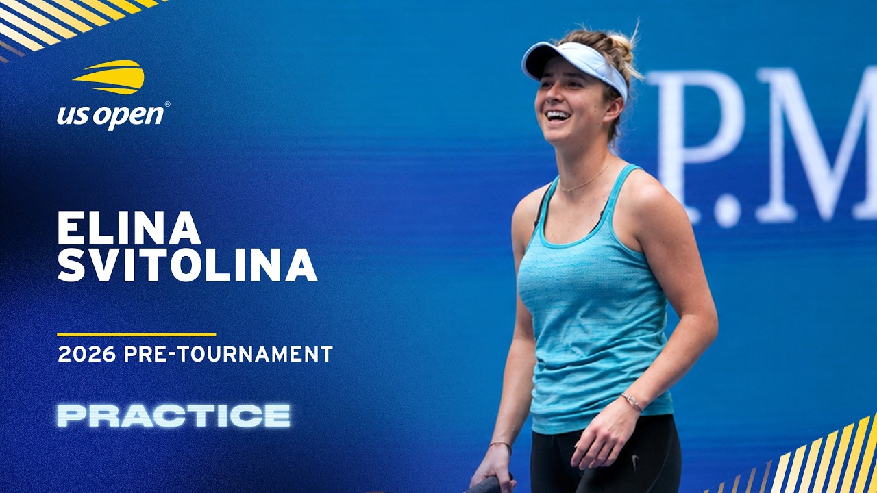 LIVE | Elina Svitolina | Practice Session | 2026 US Open