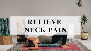 Foam Rolling Sequence for Neck Pain