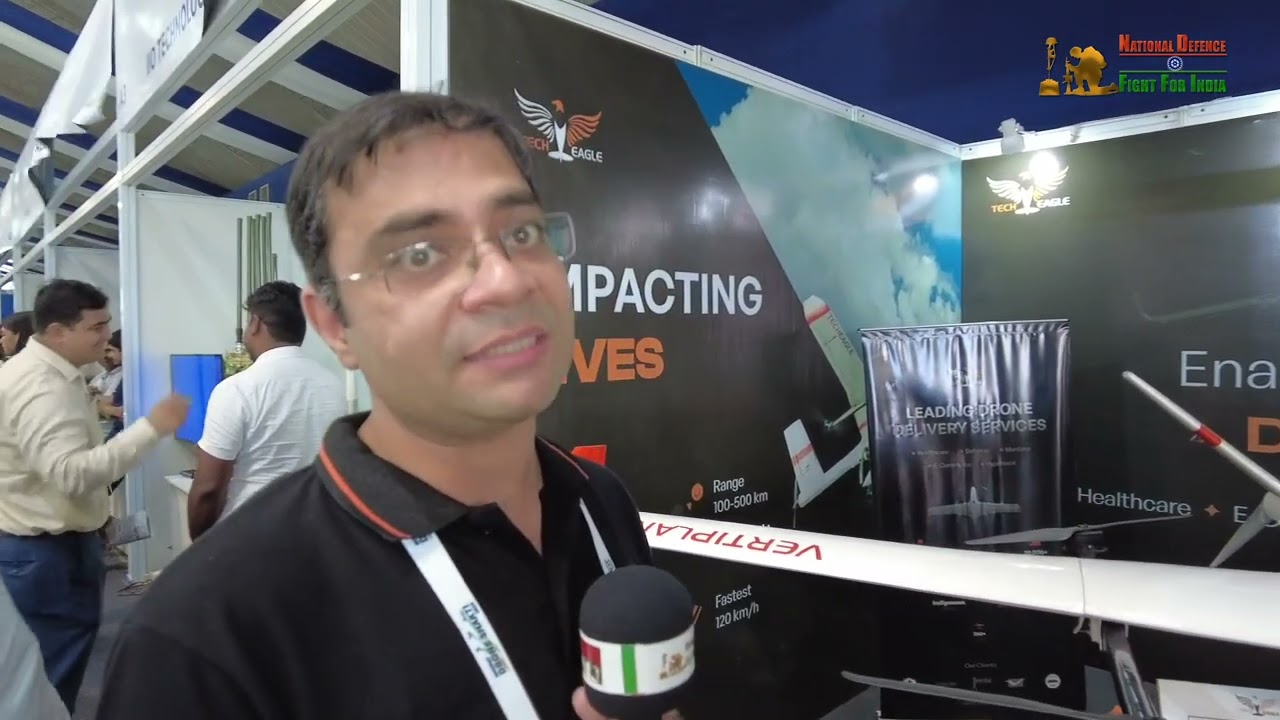 Vertiplane Multopurpose Electric Drone By Tech Eagle 