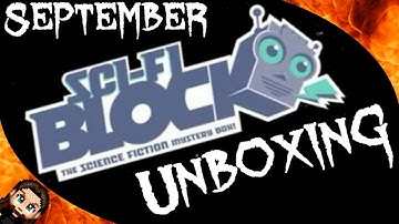 Nerd Block "Sci-Fi Block" Unboxing - September 2016