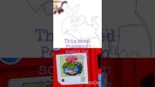 Creating A Grass Pokémon // Pokémon clips #pokeart #pokemonart