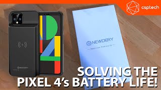 I Solved The Pixel 4S Battery Life - Newdery Battery Case Review