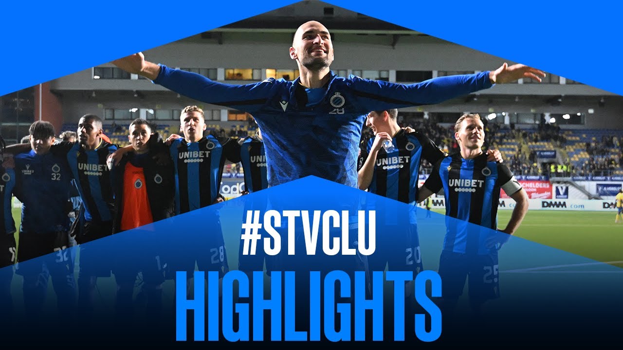 STVV CLUB BRUGGE HIGHLIGHTS 20212022 YouTube