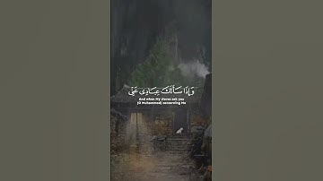 وإذا سألك عبادي عني فإني قريب | سورة البقرة | القارئ أنس شهاب