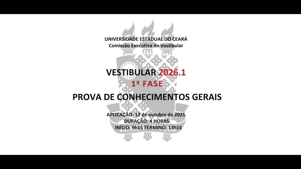 uece 2026 1  44: Em um experimento didático de termodinâmica, um gás ideal monoatômico é submetido