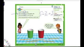 SAVVAS math lesson 1-3 (grade 1)