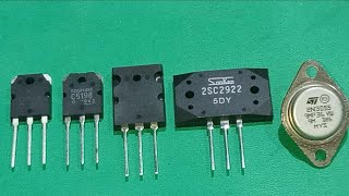 persamaan transistor D718 untuk setrum ikan PAC