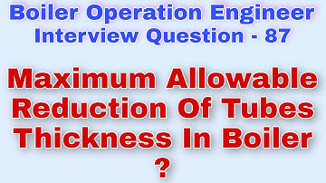 Power Plant Interview Question On Boiler Tubes | BOE Exam Preparation
