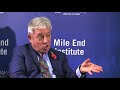 John Bercow at the Mile End Institute