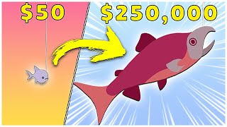 PEGUEI UM PEIXE GIGANTE DURANTE UMA TEMPESTADE | Cat Goes Fishing screenshot 3
