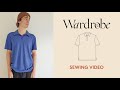 How to sew a polo sewing tutorial  wardrobe by me