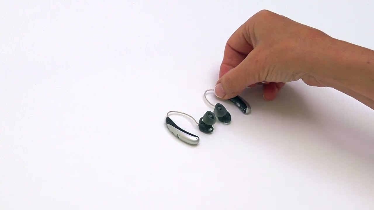 How to adjust volume on All-Day Clear Slim hearings aids | Sennheiser