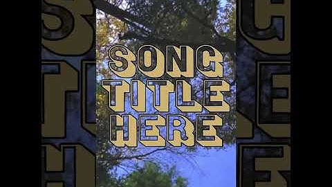 Animate your spotify canvas - Best Lyric & Music Videos service