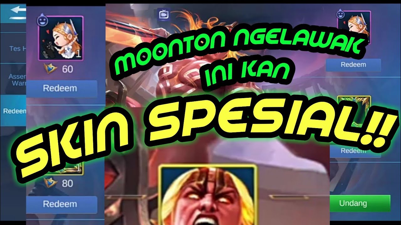 SKIN GRATIS Mobile Legend!! REDEEM KODE NOW!! - YouTube