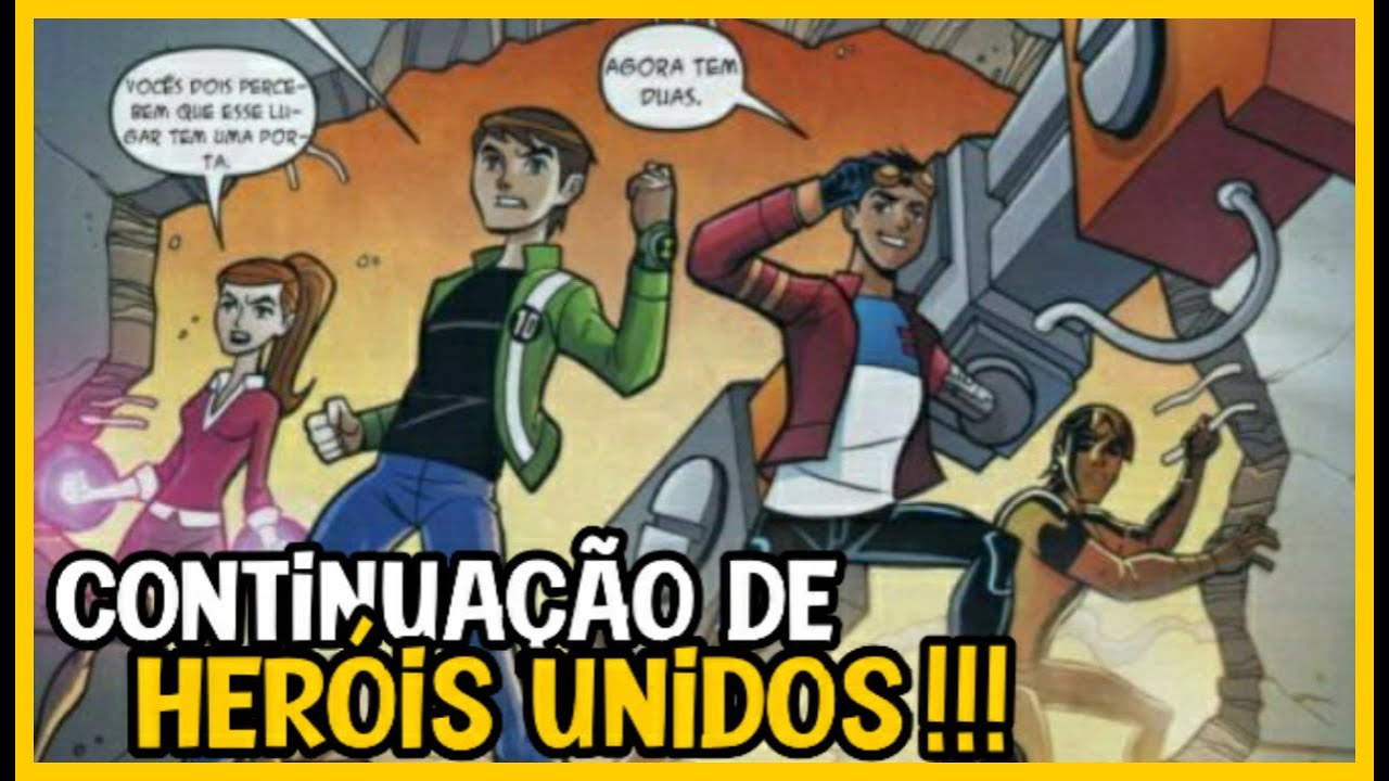 O MELHOR CROSSOVER já feito é 'Ben 10 e Mutante Rex: Heróis Unidos' -  Análise 