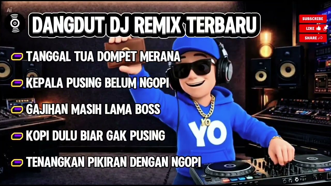 🔴TANGGAL TUA DOMPET MERANA🎶TENANGKAN PIKIRAN DENGAN NGOPI || BEST DJ RAPPER HIPHOP  #djhiphop