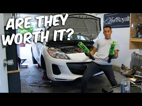 Installing $400 Coilovers on the Mazda 3!