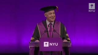 NYU President Andrew Hamilton's 2021 Commencement Speech