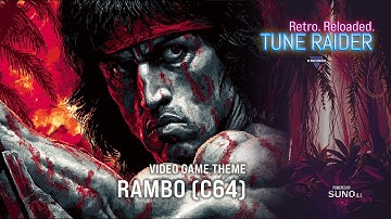 💥🎖️ Rambo First Blood part 2 (C64) Theme II – 80s Synth Remix | Tune Raider