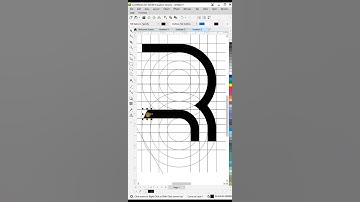 Modern Letter R Logo Design in CorelDraw (Full Tutorial Link in Description) #shorts