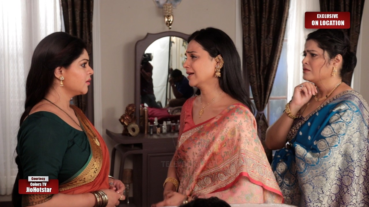 Mahadev & Sons On Set  : Vidya promises to find Rajji & caught believing Bhanu's lies | On Location
