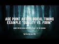 Age Point Example Quality vs Form. A Real-life Scenario