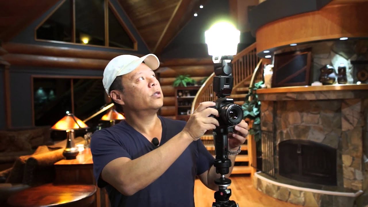 How To Shoot Flash  With Beautiful Color Indoors With The 