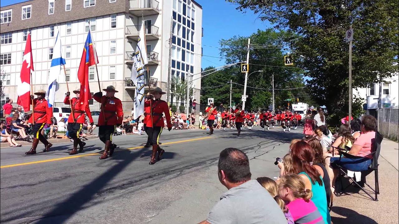 Halifax RCMP Pipes & Drums Halifax Natal Day Parade 2013 YouTube