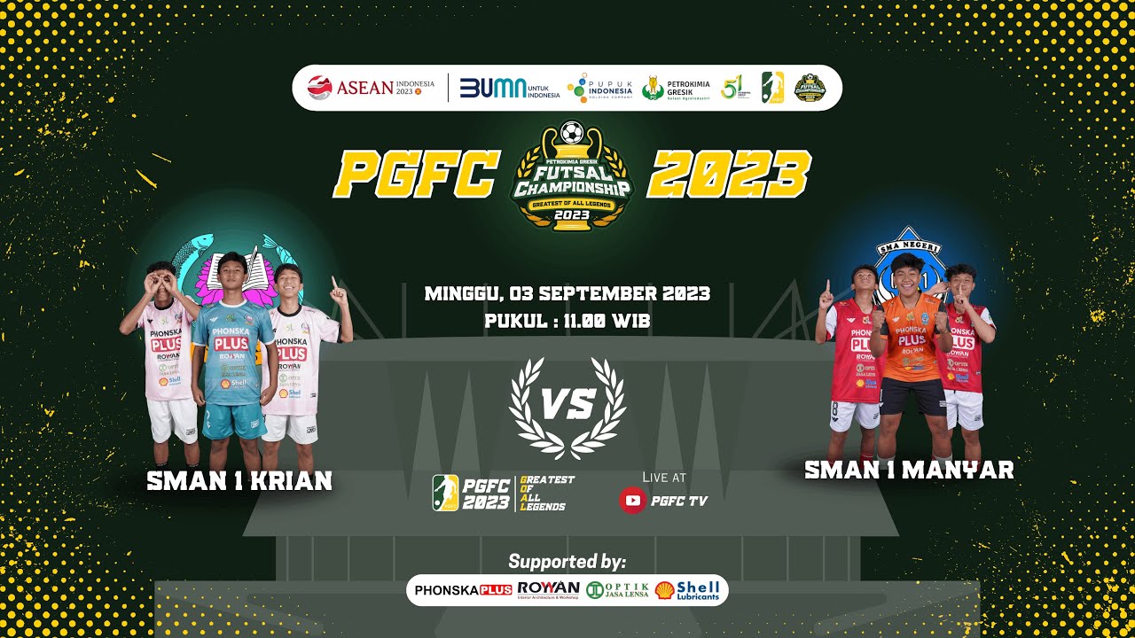 (DAY 13) SMAN 1 KRIAN VS SMAN 1 MANYAR