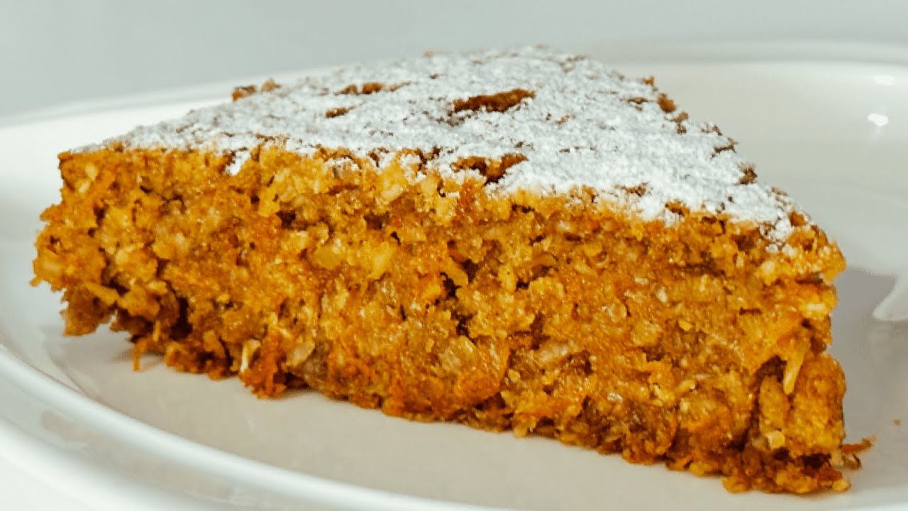Gesunden Karottenkuchen kochen! Unglaublich lecker! Vegane Variante ...