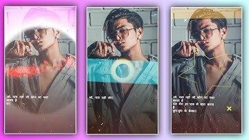 How to make trending attitude whatsapp status video | kinemaster new status editing tutorial