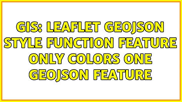 GIS: Leaflet GeoJSON style function feature only colors one GeoJSON feature
