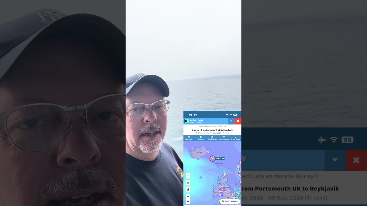 Sailing into the fog!