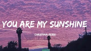 Christina Perri You Are Sunshine Lyrics Resimi