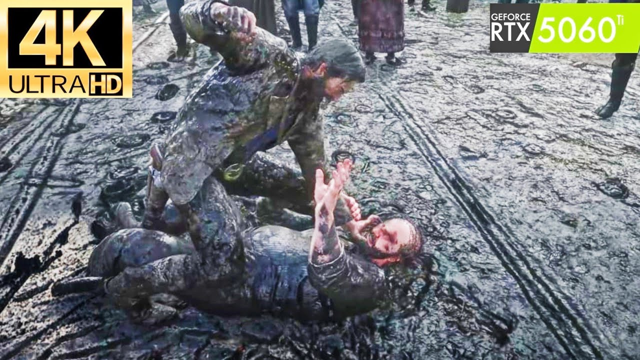 Arthur morgan vs Tommy Full Fight Scene - Red Dead Redemption 2 (RTX 5060 4K ULTRA Realistic)