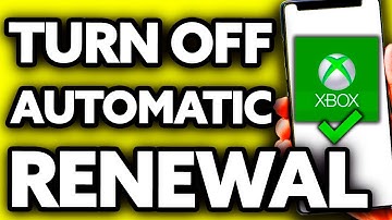 How To Turn Off Automatic Renewal Xbox Game Pass (EASY Tutorial!)