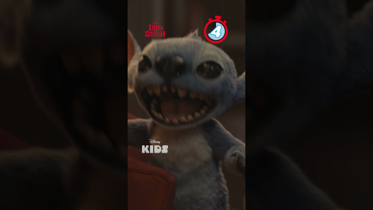 Can Stitch Make a Mess in 10 Seconds? 😱⏱️