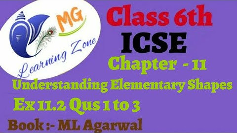 Class 6th ICSE Math Ch 11 Ex 11.2 Qus 1 to 3
