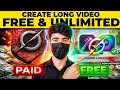 STOP Paying! Create LONG AI Videos FREE &amp; UNLIMITED 🤯 | Image to Video &amp; Text to Video AI (2026)