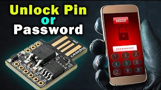 Attiny85 Digi Spark as a USB Rubber Ducky ( Unlock 6 Digit PIN ) |